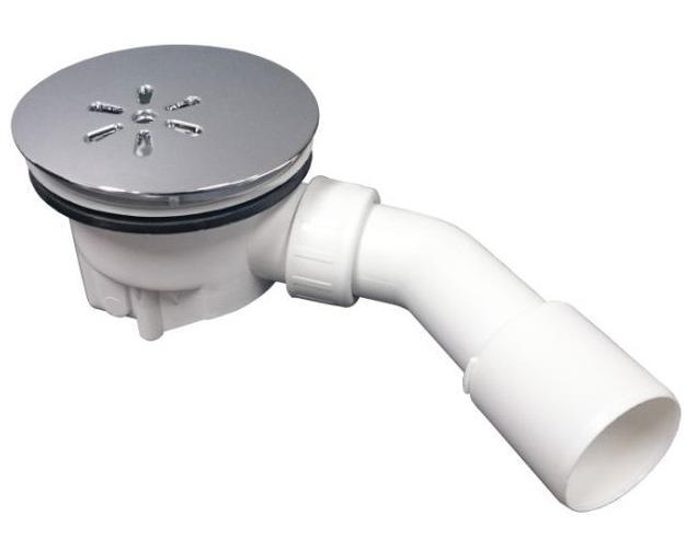 Zestaw odpływowy 120xDN 40 / 50 tworzywo sztuczne / chromowany