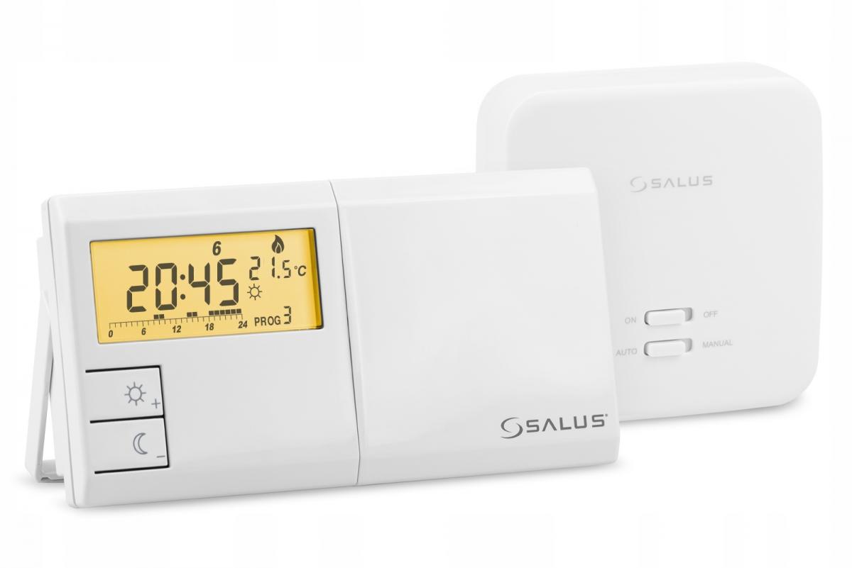Salus przewodowy, natynkowy elektroniczny termostat 091FLv2, tygodniowy