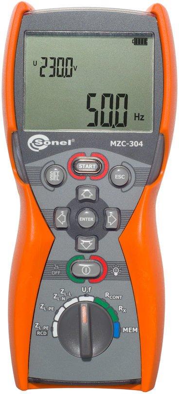 MZC-304 Miernik impedancji pętli zwarcia z Certyfikatem Kalibracji