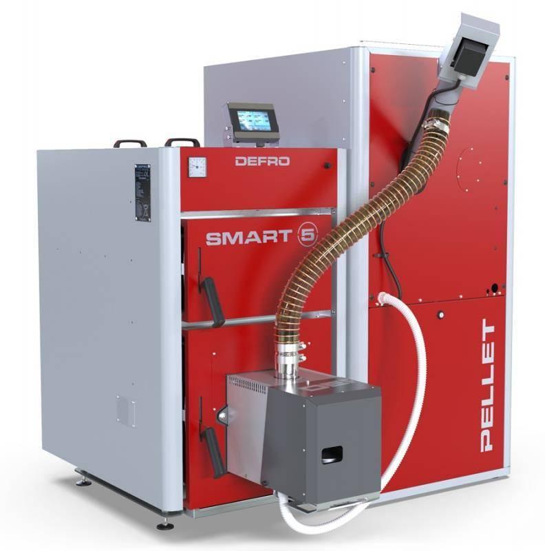 Kocioł C.O PELLET DEFRO SMART EKOPELL 16KW 5-klasa 48h