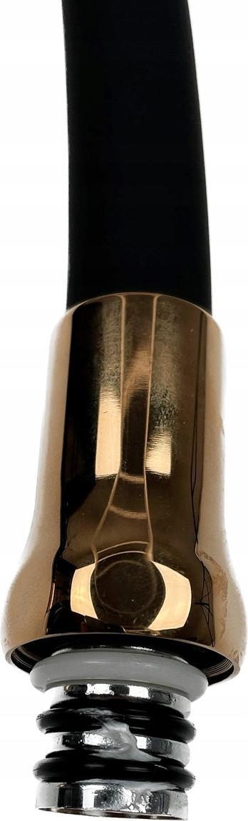 INVENA JEDNOFUNKCYJNA ELASTYCZNA WYLEWKA DO BATERII ZLEWOZ, GOLD/ROSE