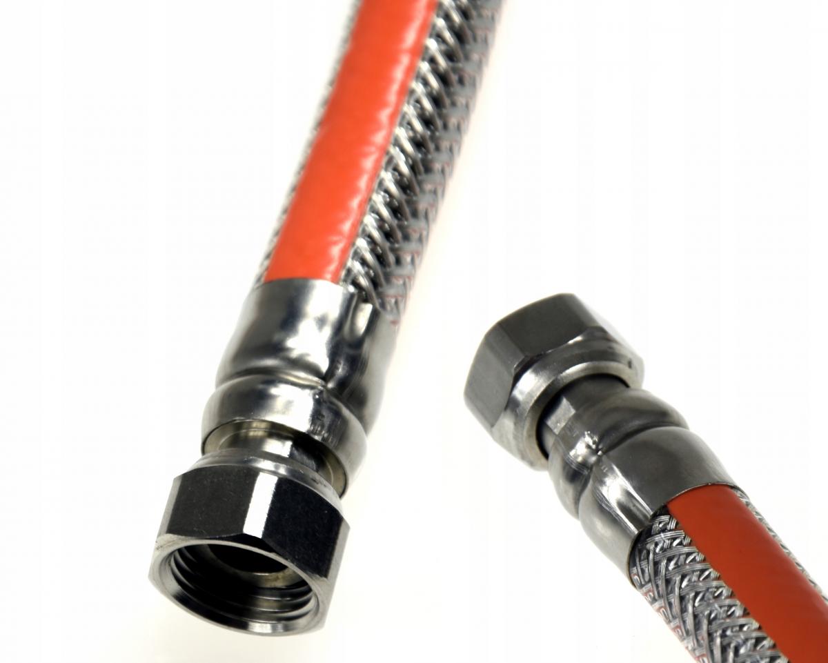 INVENA PRZEWÓD ELASTYCZNY DO GAZU W OSŁONIE PVC INVENA 150CM