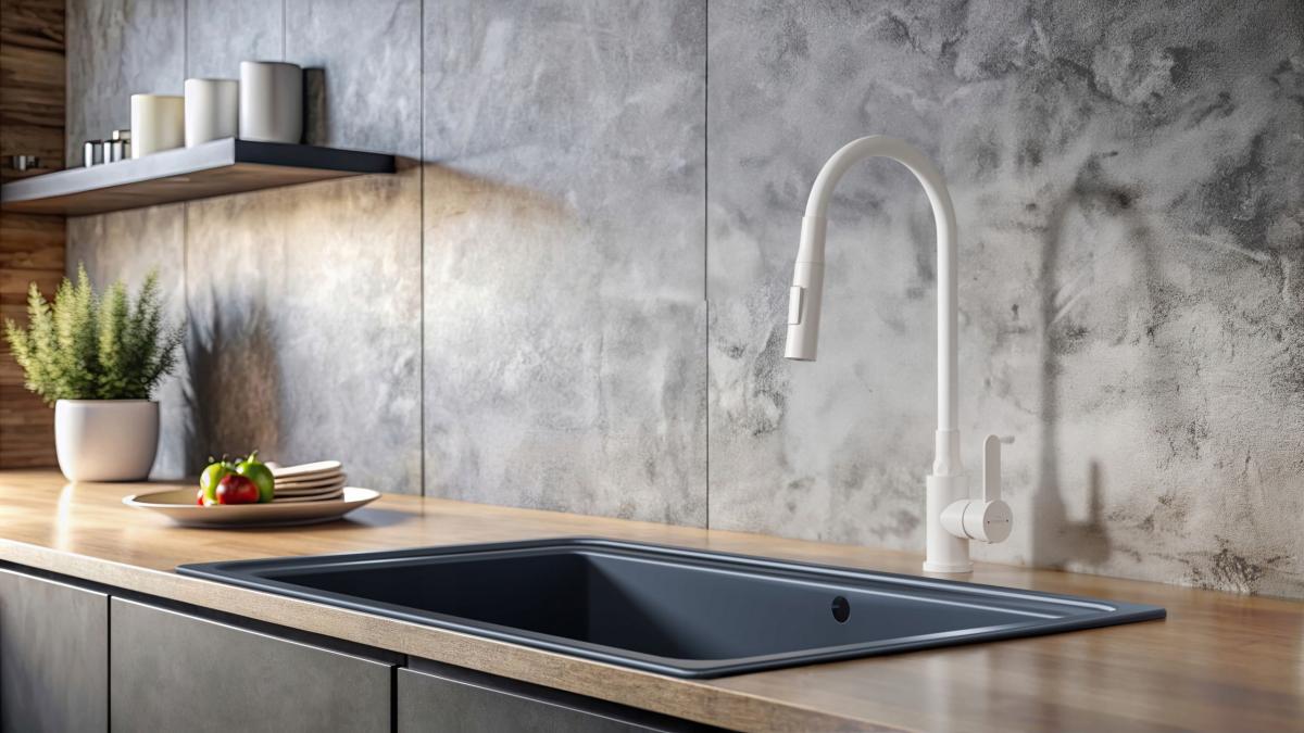 INVENA BATERIA ZLEWOZMYWAKOWA DALIS Z RUCHOMĄ 2F WYLEWKĄ, BIAŁA