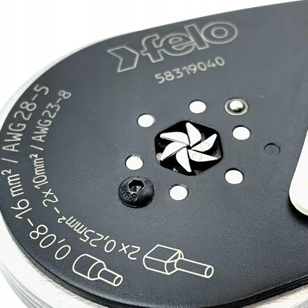 Zaciskarka do tulejek kablowych 0,08 - 16 mm2