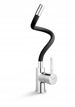 FERRO Bateria zlewozmywakowa Zumba czarna 48h