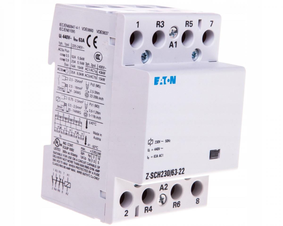 EATON Stycznik instalacyjny Z-SCH230/63-22