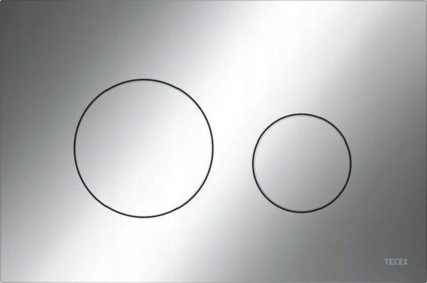 Przycisk spłukujący TECE loop podwójny do WC z tworz sztucz chrom połysk