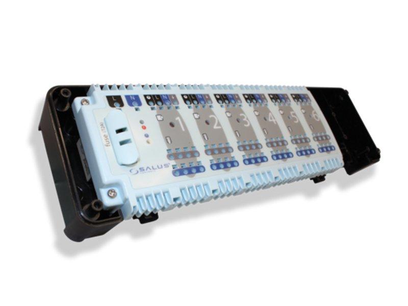 SALUS Salus przewodowa listwa sterująca KL06-M, 6 stref, 230 V