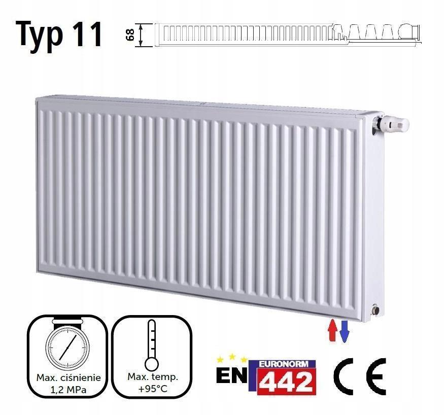Grzejnik stalowy IDMAR V 11 600X1400 dolny prawy