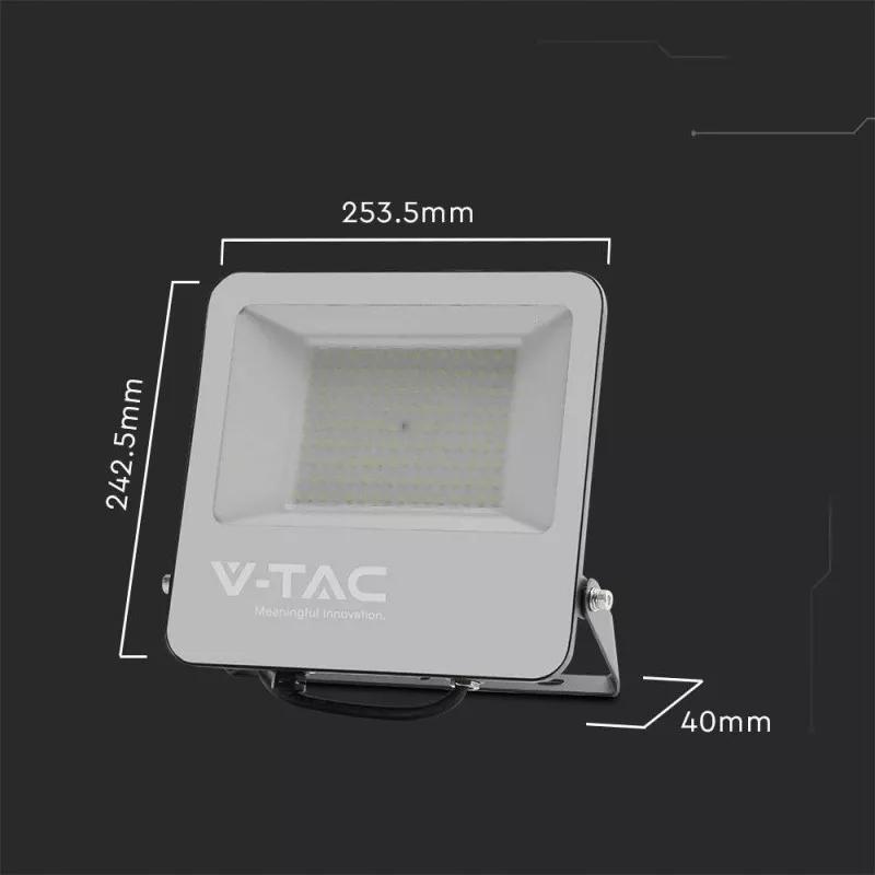 V-TAC Projektor LED V-TAC 100W 185Lm/W czarny VT-44105 4000K 18500lm