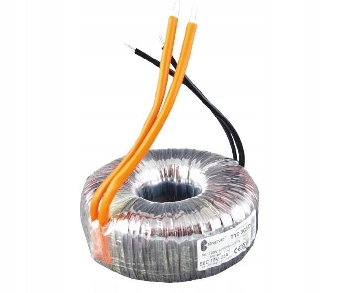 Transformator toroidalny TTS 450/D 230/ 12V IP00 do ogólnego zastosowania