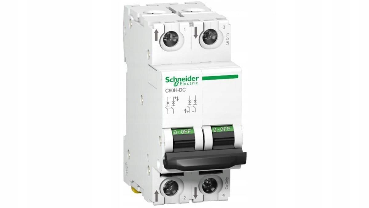 SCHNEIDER ELECTRIC Wyłącznik nadprądowy C60H-DC-C32-2 C 32A 2-biegunowy