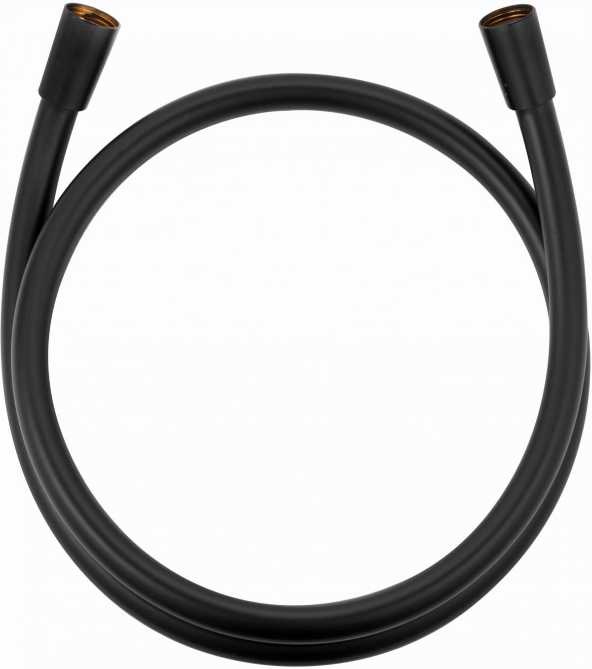 Wąż natryskowy KLUDI SUPARAFLEX SILVER 1250 mm czarny mat