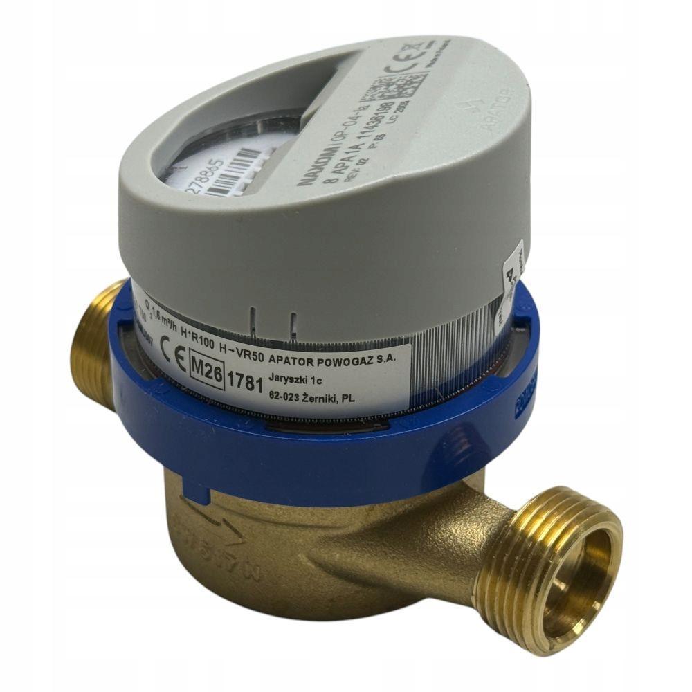 Wodomierz jednostrumieniowy FlowInstaline CE JS 1,6-02 + moduł OP-04-1a NAX