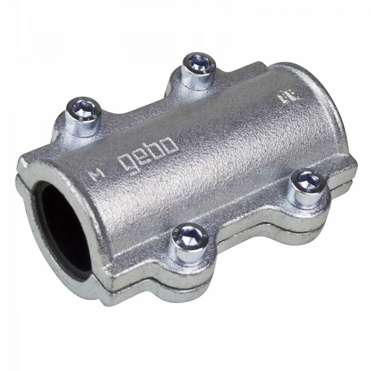 Obejma naprawcza długa Gebo DS 1 do rur stalowych