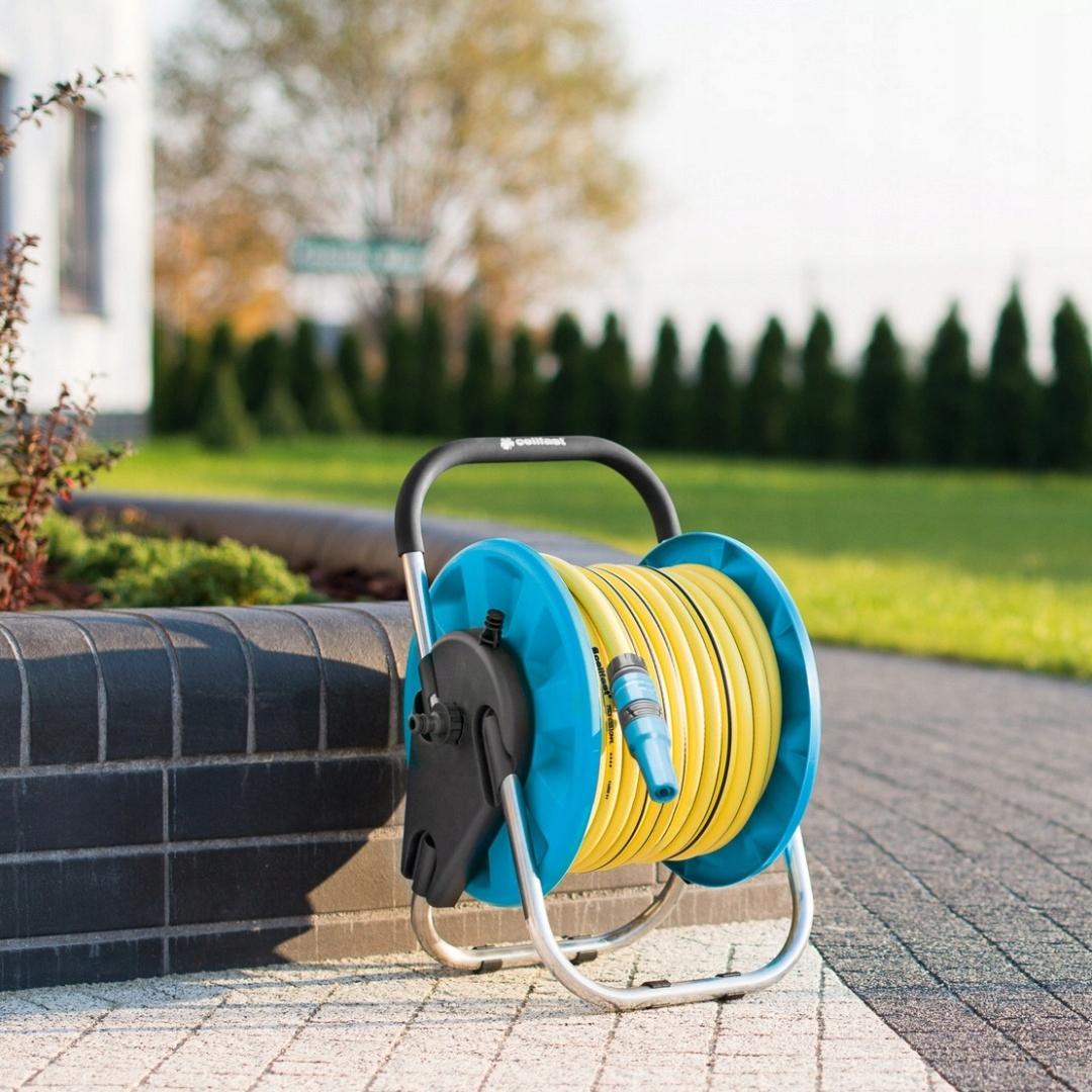 CELLFAST Stojak na wąż Aluplus 60mb 1/2