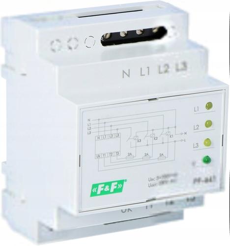 Automatyczny przełącznik faz PF-441 z fazą priorytetową, do współpracy ze s