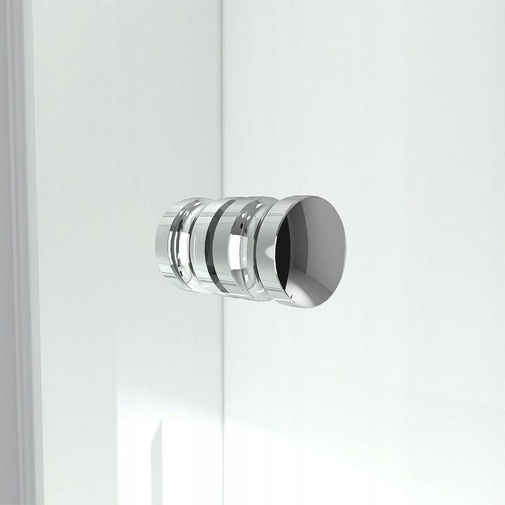 INVENA KABINA NATRYSKOWA KWADRATOWA PARLA 80X80 CHROM SZKŁO CLEAR