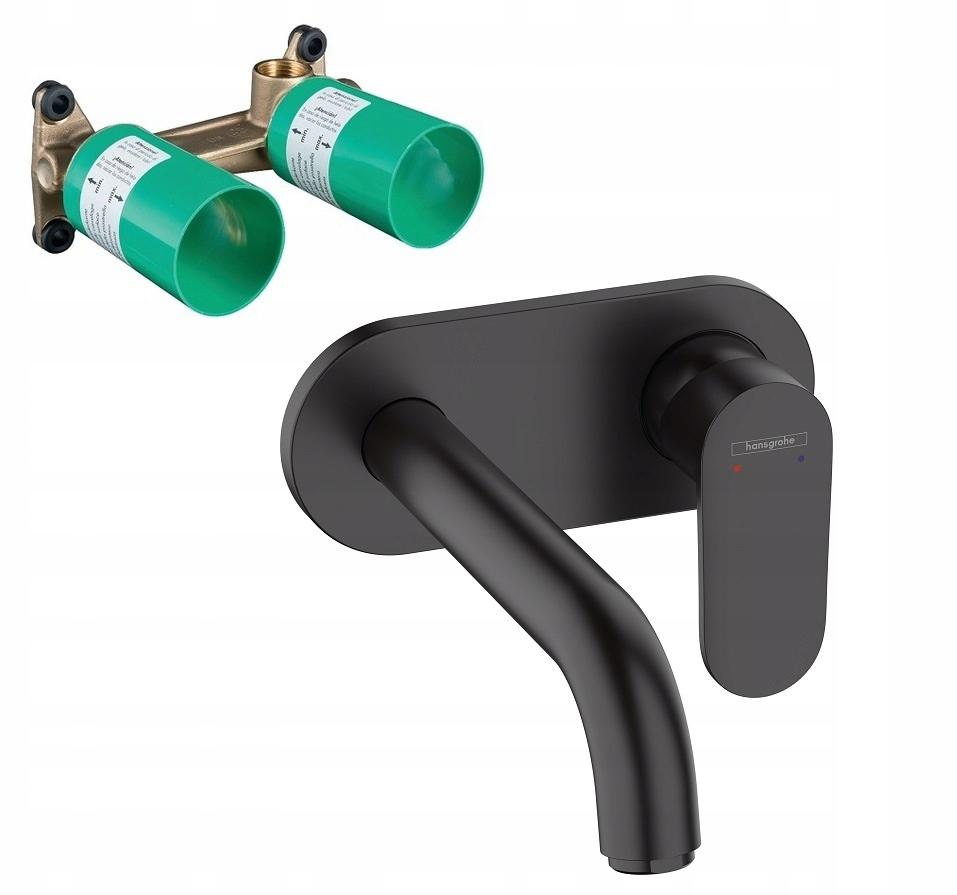 Bateria umywalkowa podtynkowa Hansgrohe Vernis czarny