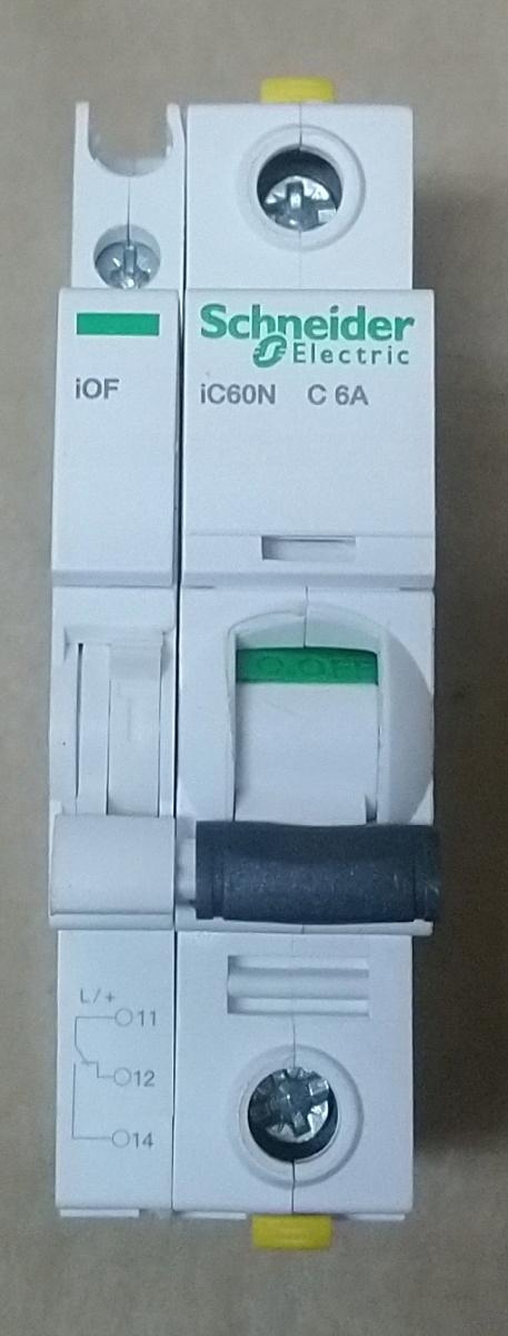 SCHNEIDER ELECTRIC Wyłącznik nadprądowy iC60H-C6-1 C 6A 1-biegunowy