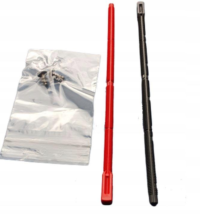 Przycisk spłukujący TECE loop podwójny do WC z tworz sztucz biały