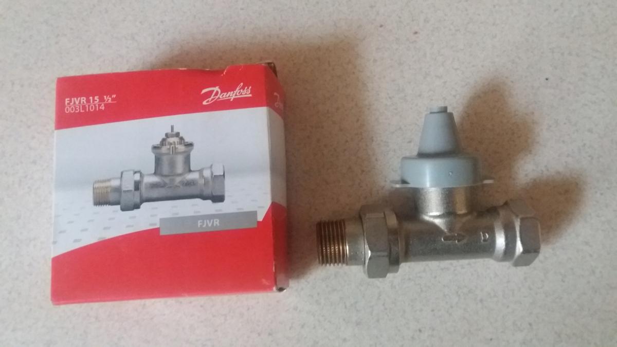 DANFOSS Ogranicznik temperatury powrotu FJVR 15 - zawór prosty