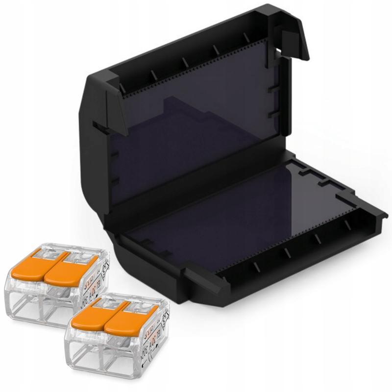 CELLPACK Puszka żelowa EASY-PROTECT 222 ze złączkami WAGO-COMPACT 221-412