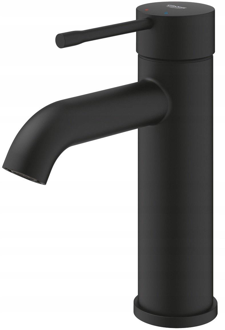 Bateria umywalkowa stojąca GROHE Essence 1-otw phantom black z obrotową wyl