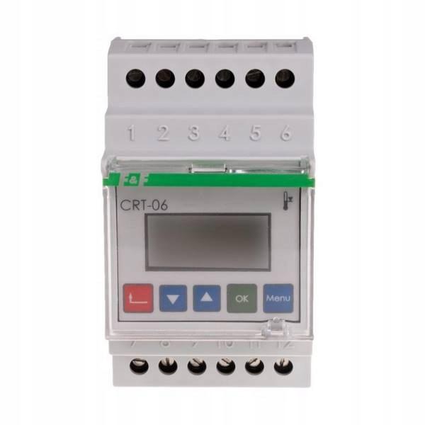 Cyfrowy regulator teperatury CRT-06 (bez sond), zakres reg. -100-400° C, I=