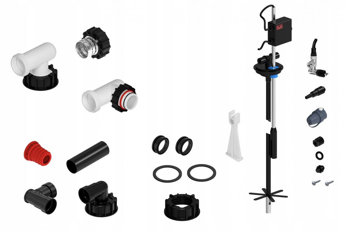 ROTH PRZYŁĄCZE PODSTAWOWE GR DO DWT 1500L 48h