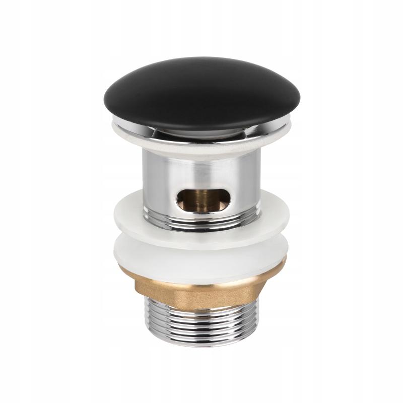 INVENA KOREK CLICK-CLACK, Z PRZELEWEM, DUŻY GRZYBEK CZARNY PÓŁMAT