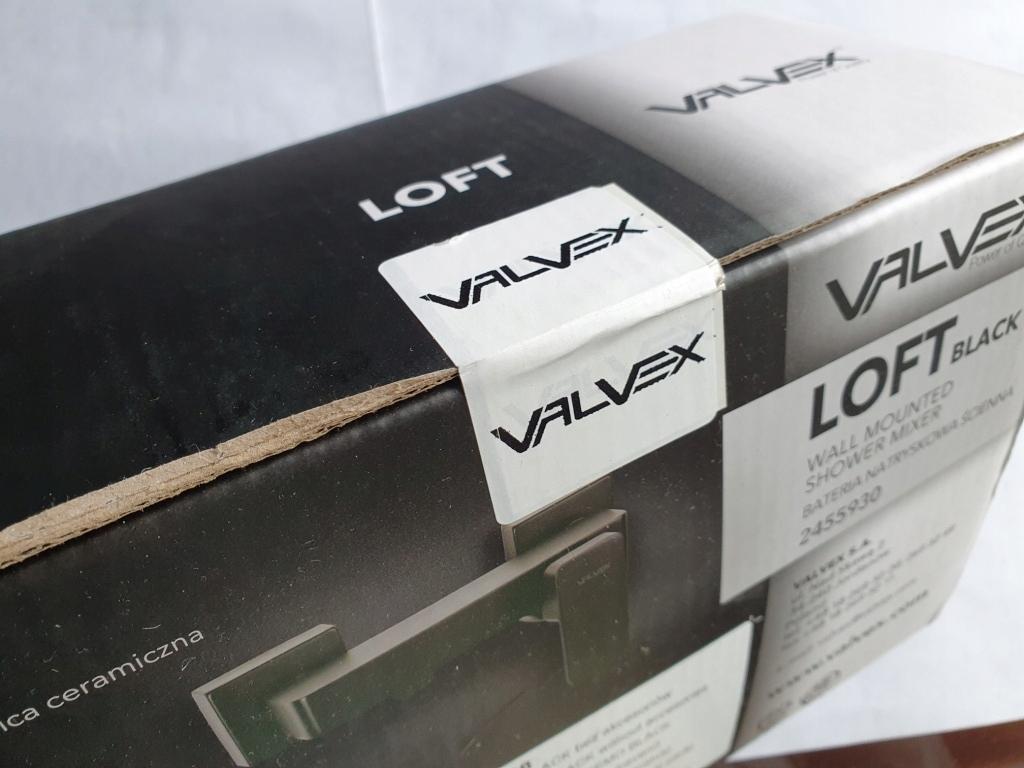 Bateria prysznicowa Loft Black, Black mat