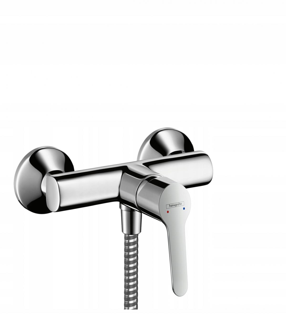 Bateria prysznicowa natynk termostatyczna HANSGROHE Ecostat 2-uchwyt chrom