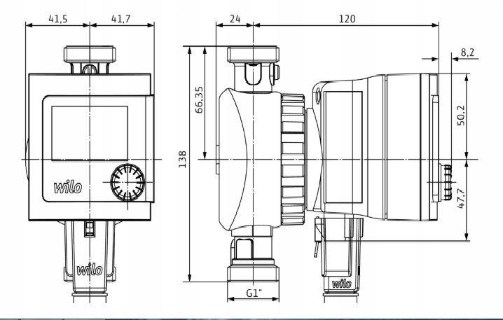 Pompa cyrkulacyjna WILO Star-Z T NOVA 48h