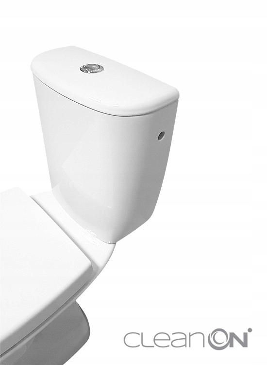 Kompakt 613 Arteco New CleanOn 3/5 l,odpływ poziomy, deska duruplastowa, wo
