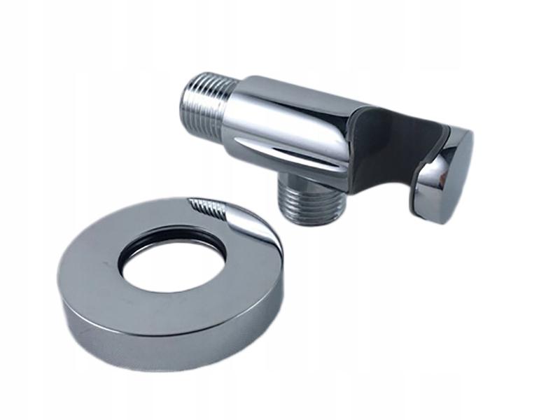 Przyłącze węża natryskowego kątowe KLUDI chrom