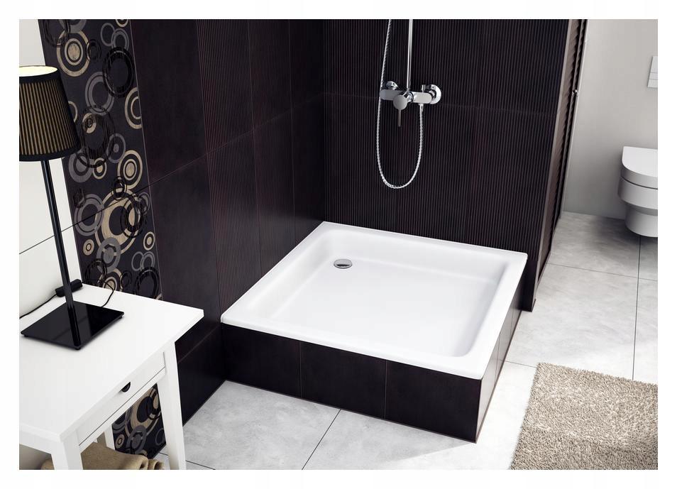 SCHEDPOL Brodzik kompozytowy Stabilsound Plus Etrusco 80x80x3 cm kwadratowy