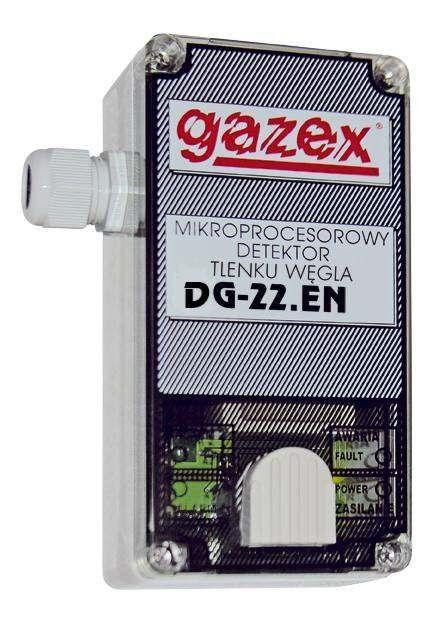 Detektor tlenku węgla DG-22.EN tlenek węgla, 20/100 ppm(s15), sensor p-p, e