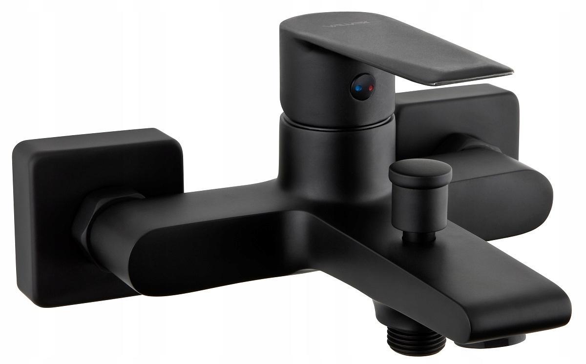 ESTO BLACK Bateria wannowa ścienna