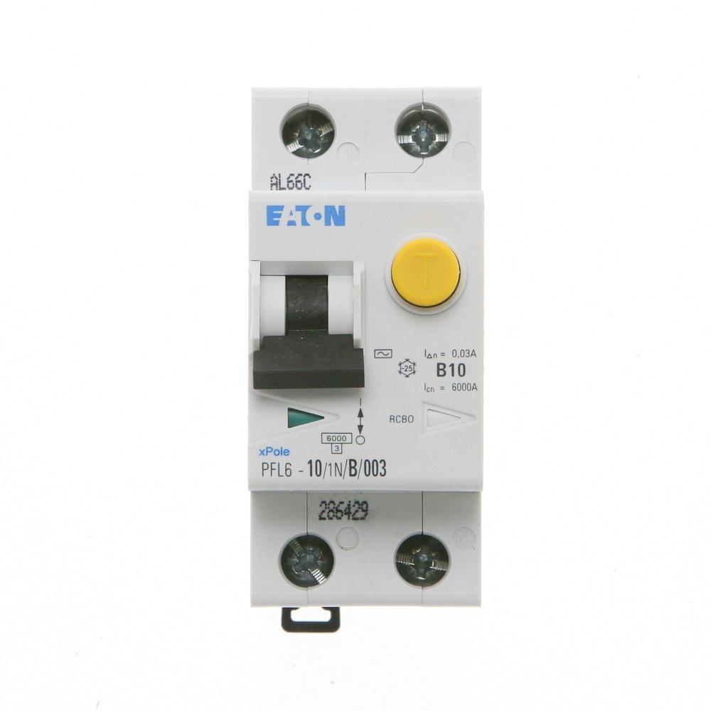 EATON Wyłącznik kombinowany 6kA PFL6-1/1N/B/3 typ AC