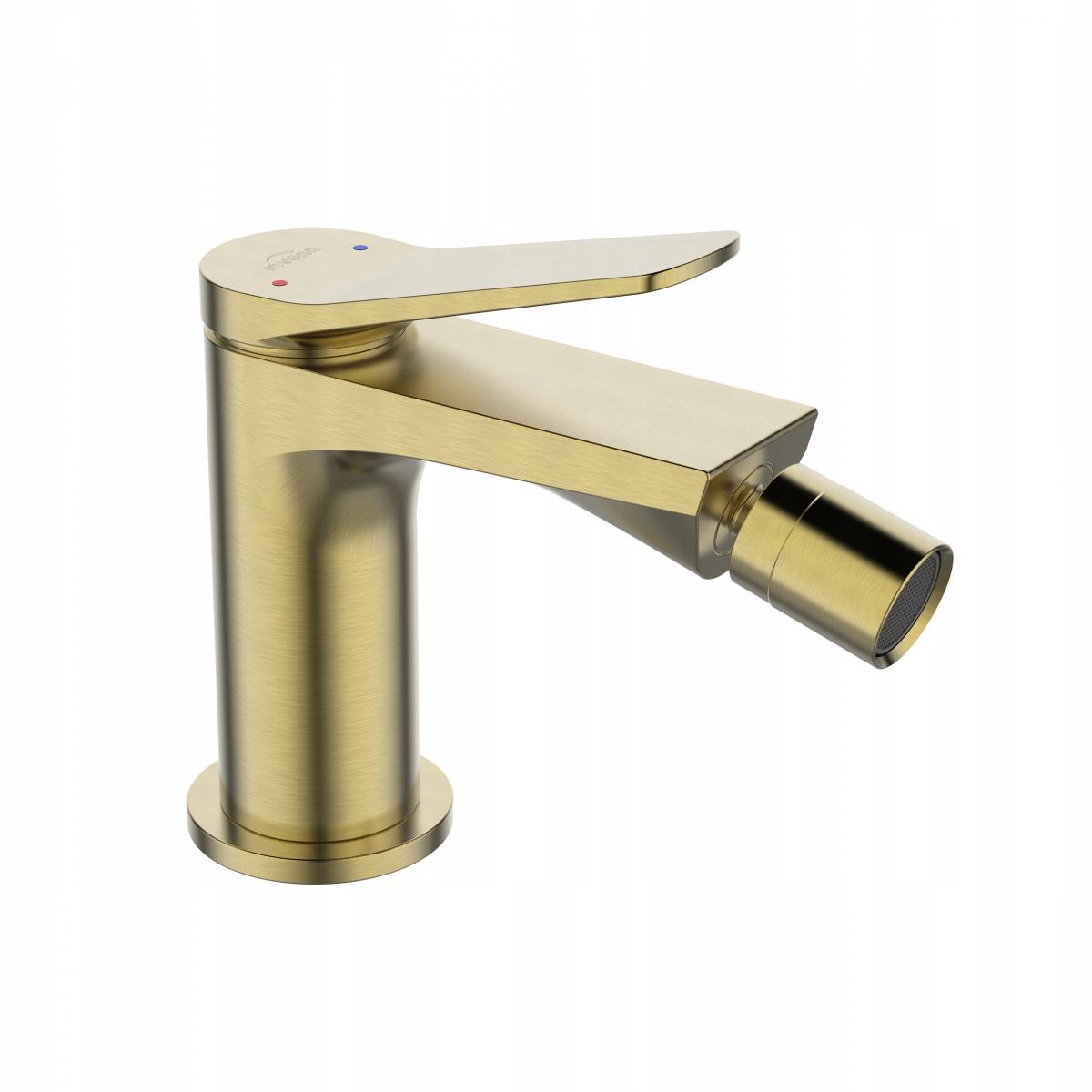 INVENA BATERIA BIDETOWA ALONIA INVENA TREND, ZŁOTO SZCZOTKOWANE