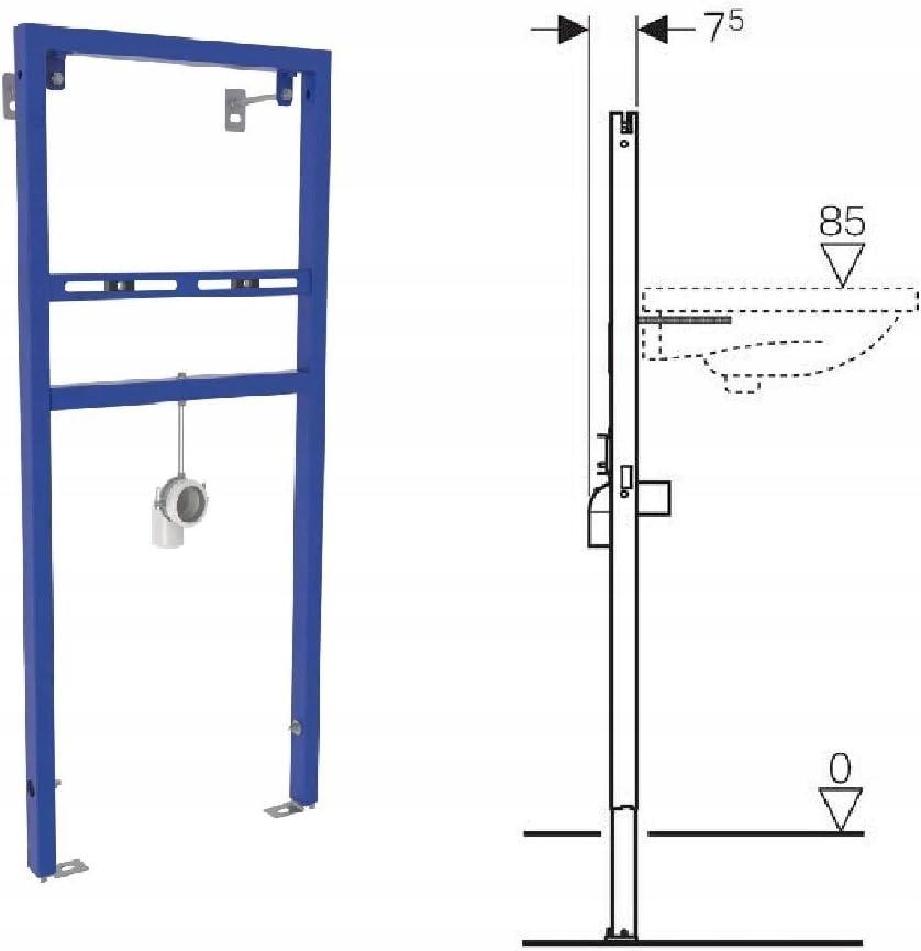 Stelaż do umywalki podtynkowy ROCA DOSTĘPNA ŁAZIENKA 410 x 240 x 1400 mm
