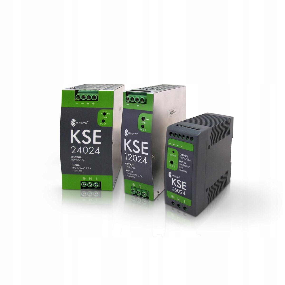 BREVE Zasilacz KSE 12012N 230/ 12VDC 10A