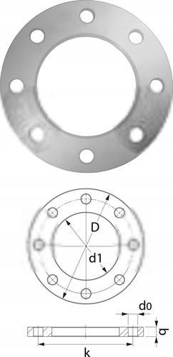 KAN-therm Kołnierz stalowy PN16 - 63 DN50