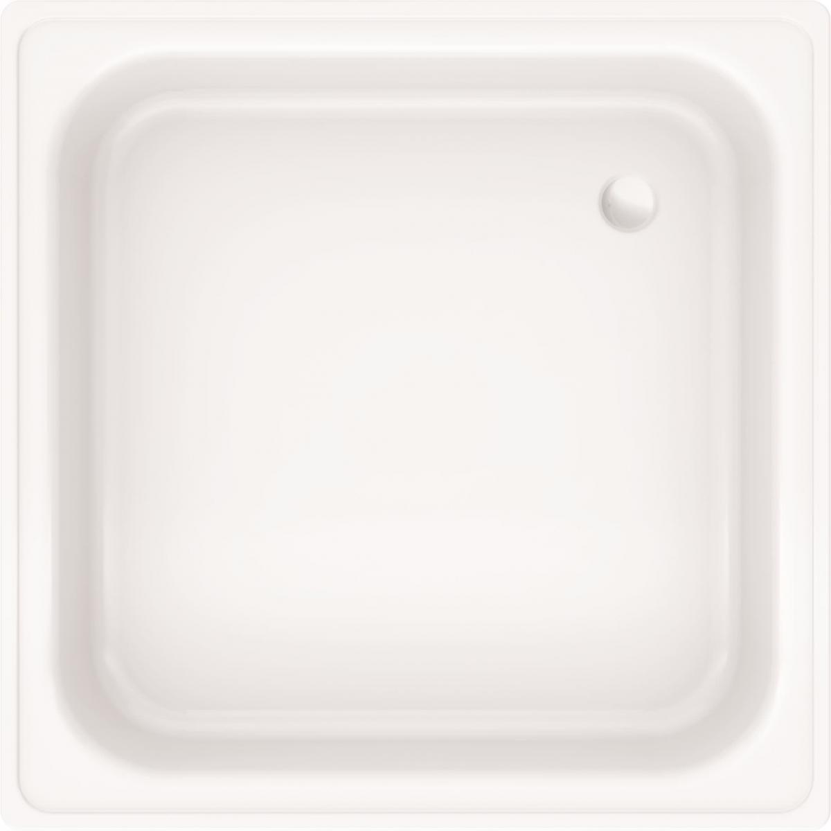 Brodzik stalowy kwadrat 80x80x13.5 cm ROCA SACHA