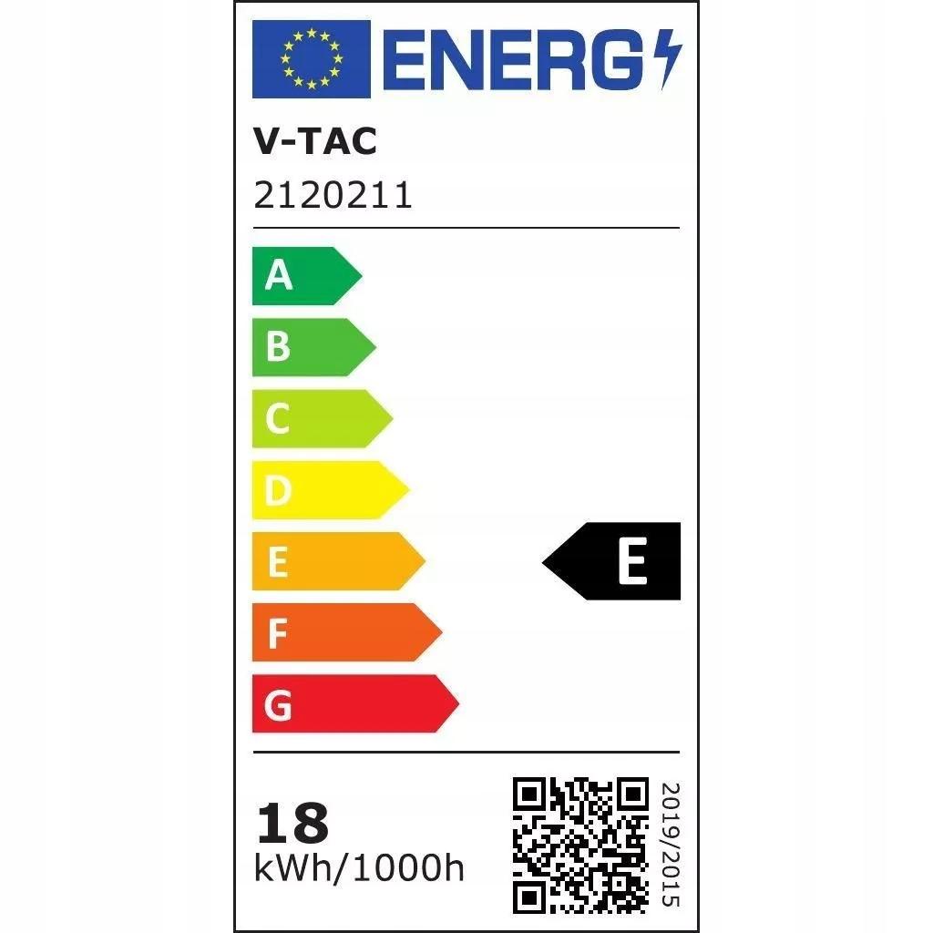 Oprawa Hermetyczna LED V-TAC SAMSUNG CHIP M-SERIES 18W 60cm 120Lm/W ML VT-6