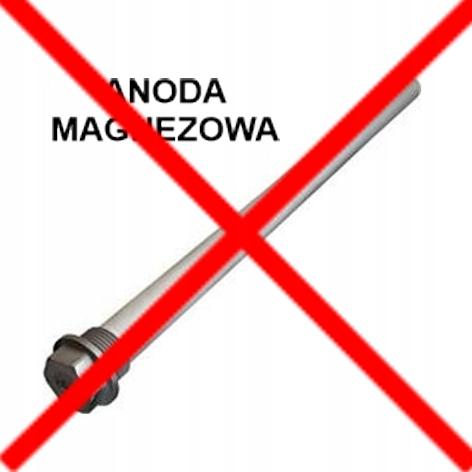 Anoda tytanowa AME 200 1/2, do zasobników cwu o pojemności do 300 l. Dług