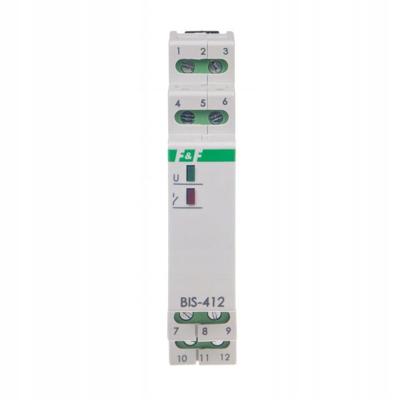 F&F Przekaźnik bistabilny grupowy U=24AC/DC BIS-412-24V