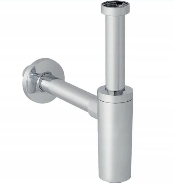 GEBERIT Syfon umywalkowy R 1 1/4x32 mm, chrom błyszczący