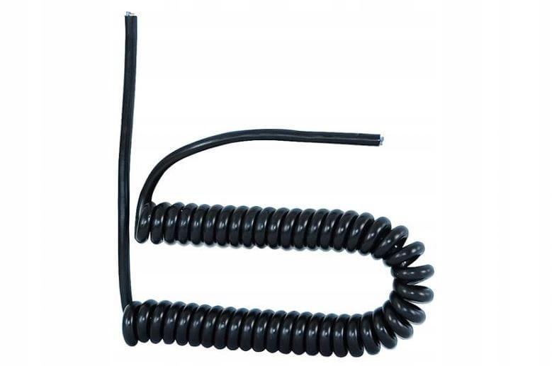 F-ELEKTRO Przewód spiralny 05VVH8-F 4x1mm2 - 5m - czarny